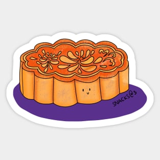 Round Round Mid Autumn Mooncake Sticker